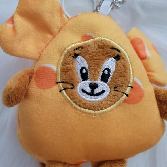 Tom & Jerry Plush Keychain Set